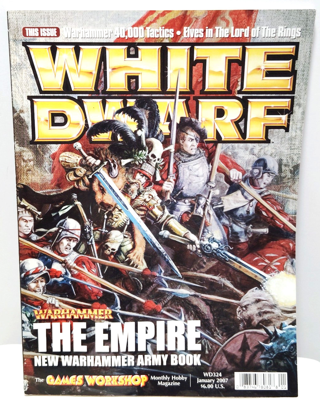 White Dwarf 318 March 2007 Warhammer Empire Army Book Issue Magazine Games Works