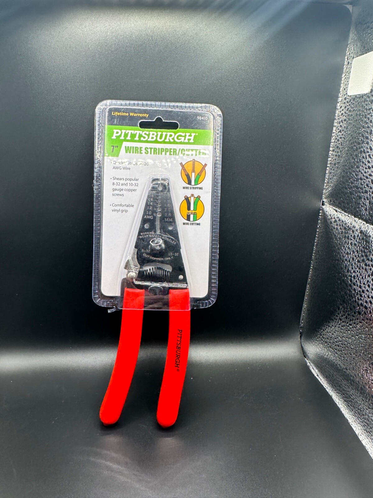 PITTSBURGH  7 In. Wire Stripper With Cutter 98410 NEW