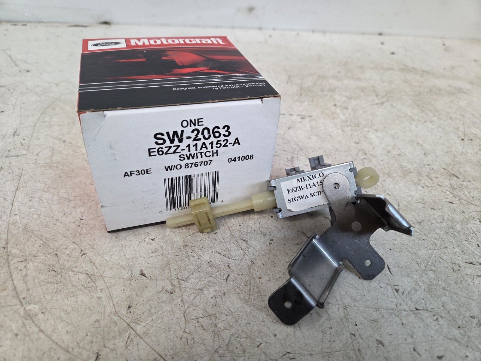 New NOS Ford Motorcraft SW-2063 Clutch Pedal Switch 1986-1993 Mustang 1994-2004