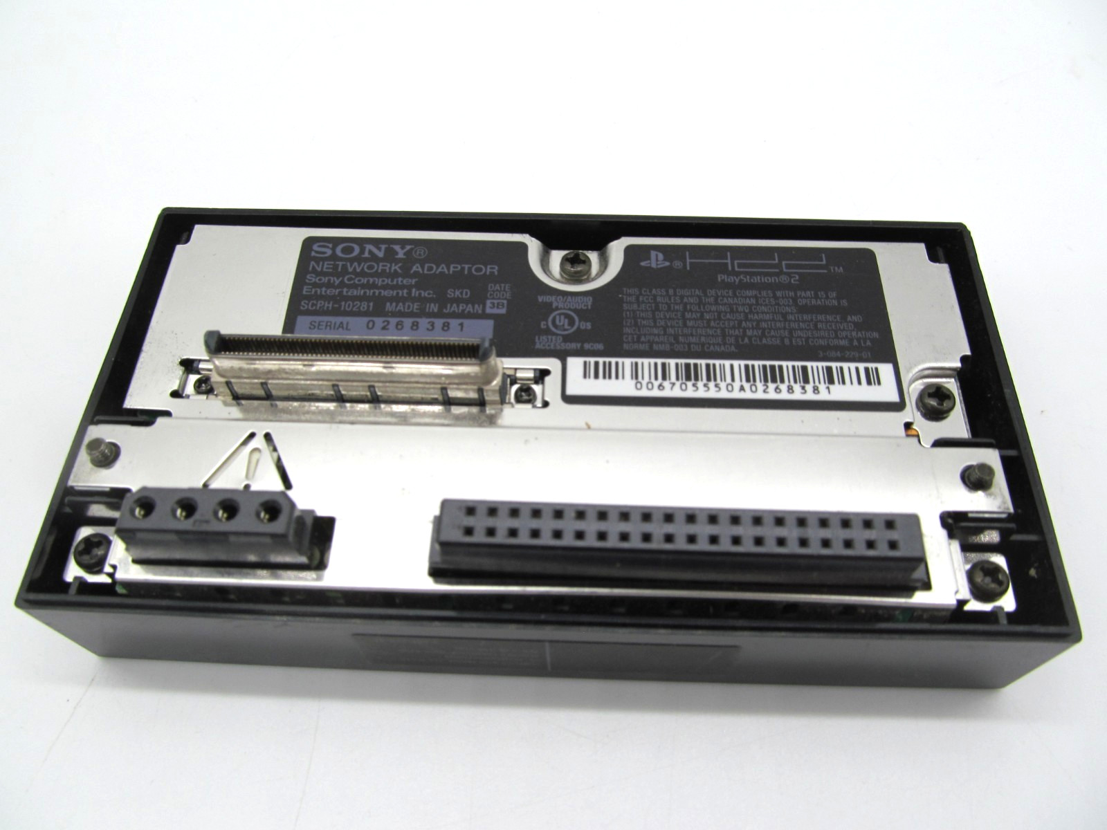 Official Sony Original PS2 HDD Network Adapter for PlayStation 2 SCPH-10281