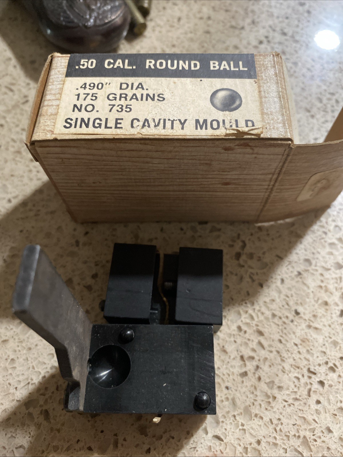 Nos Thompson Center .50cal .490dia 175gr Single Cavity Mold 735