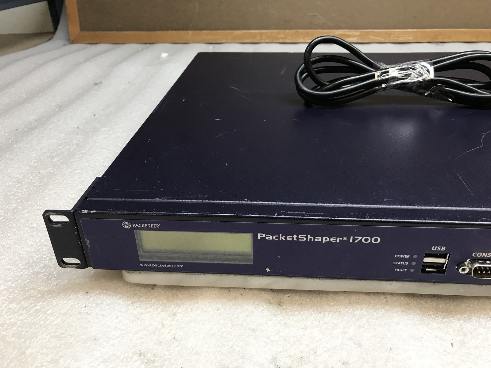 Blue Coat Packeteer PacketShaper 1700 WAN Traffic Shaper 1U