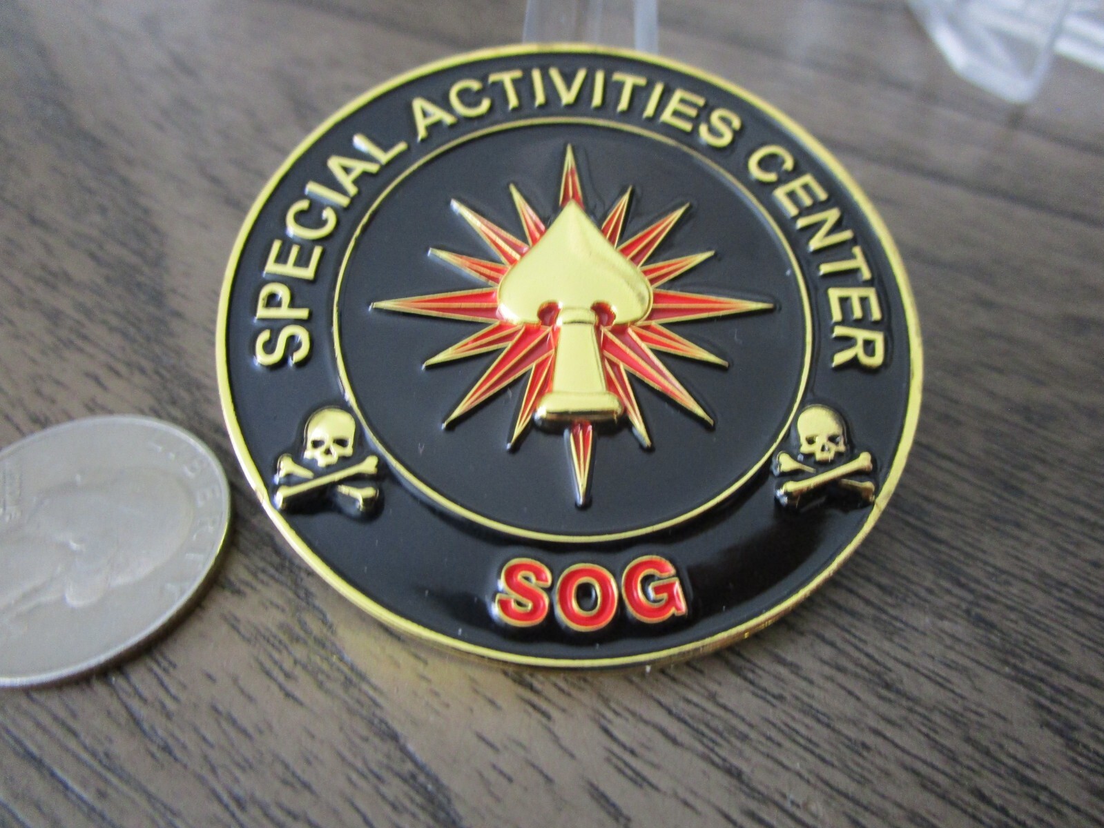 Special Activities Center Special Operations Group SOG SAD CIA Challenge Coin