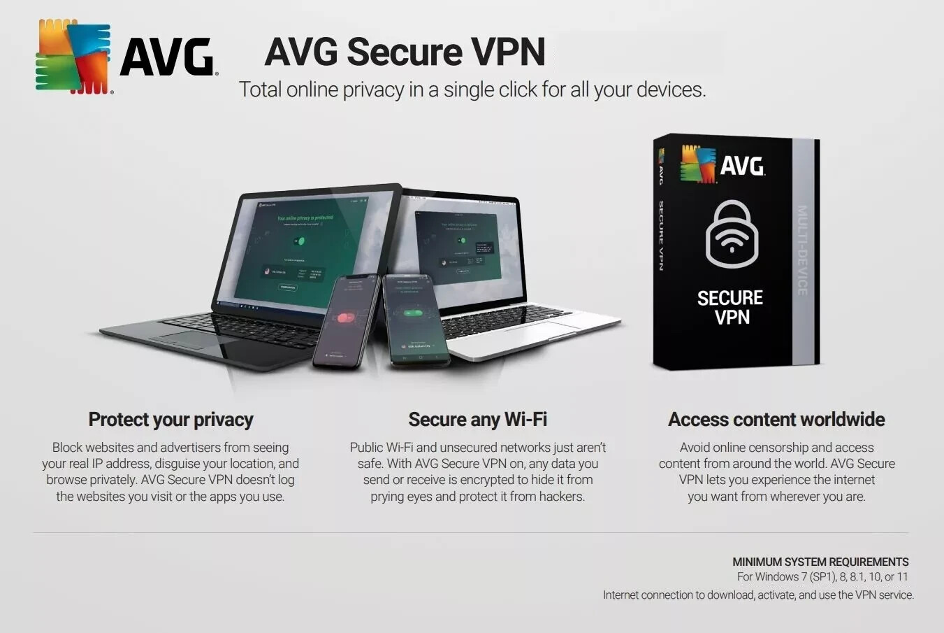AVG Ultimate Security 2024 Antivirus Protection 10 Device 2 Year Code by Email