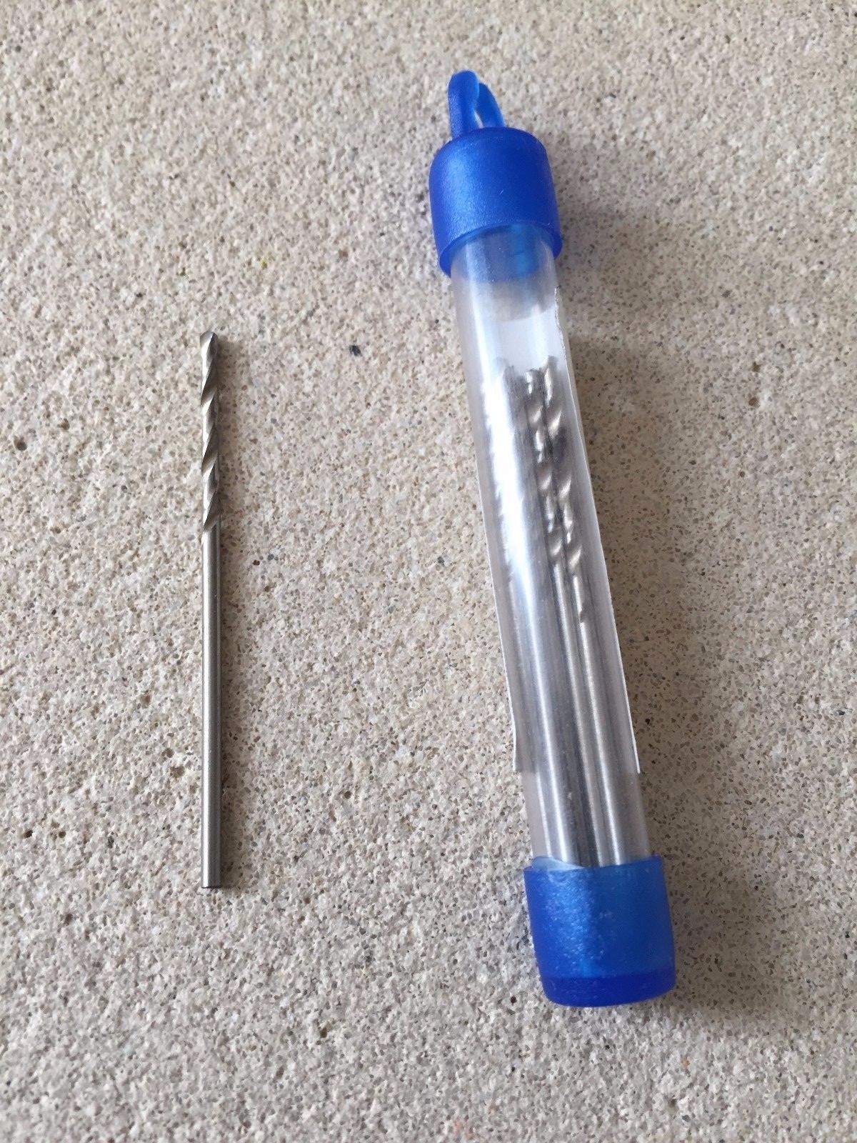 New Set of 10 #65 HSS Wire Gauge Twist Drill Bits For Metal Working & Drilling