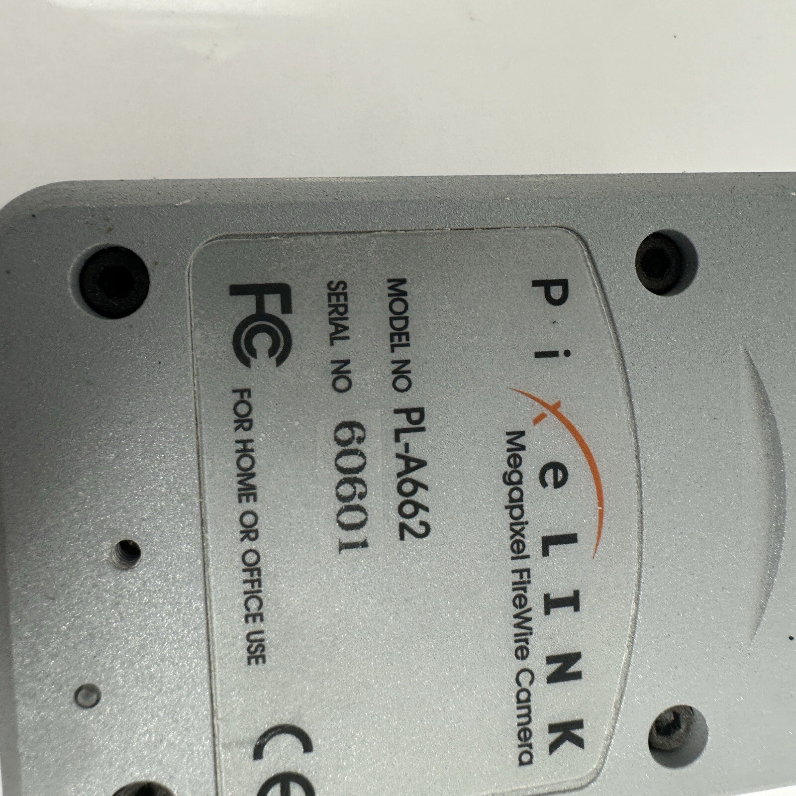 Pixelink PL-A662 Microscope Camera With Coupler and Data Wire
