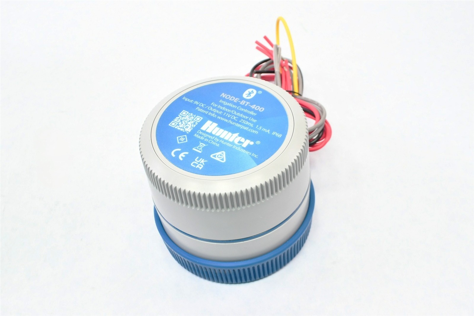 Hunter NODE‑BT‑400 4‑Zone Bluetooth Battery Irrigation Controller DC‑Latching