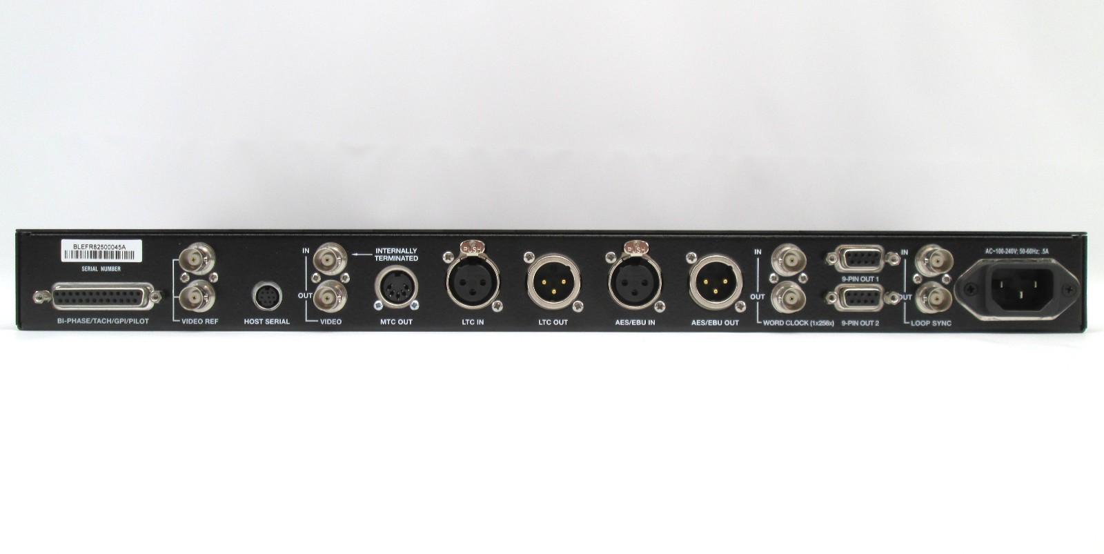 Avid Sync HD Master Clock Part #9900-38924-00