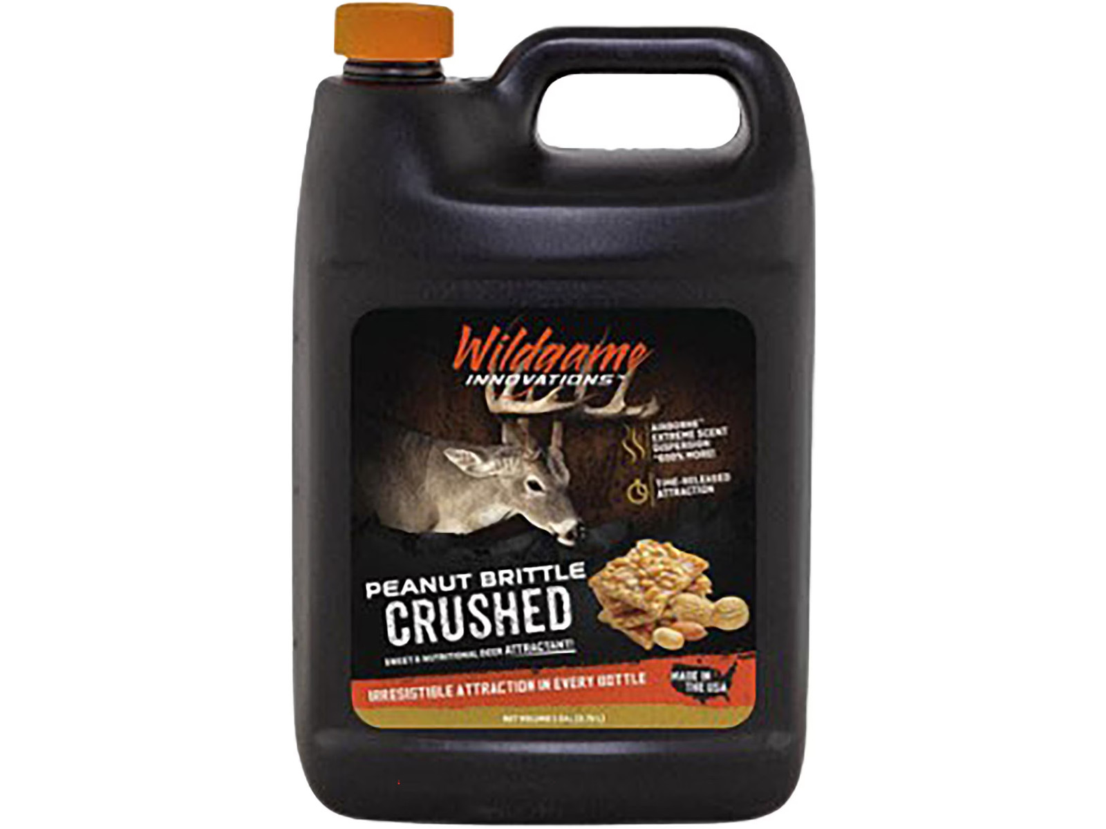 Wildgame Innovatins Peanut Brittle Crushed Liquid Deer Attractant 1 Gallon