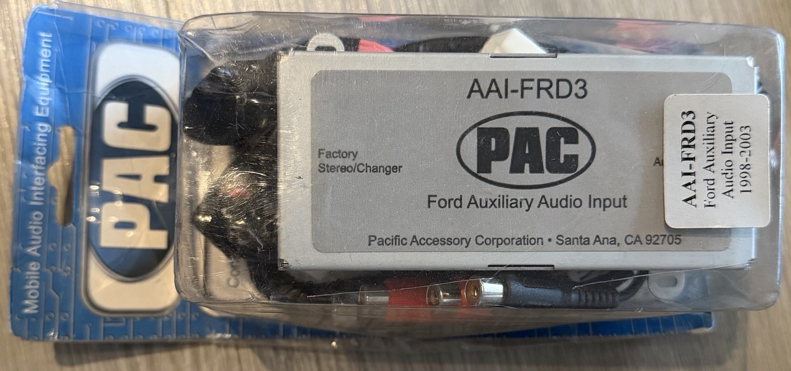 PAC AAI-FRD3 Auxiliary Audio Input for Select Ford Vehicles