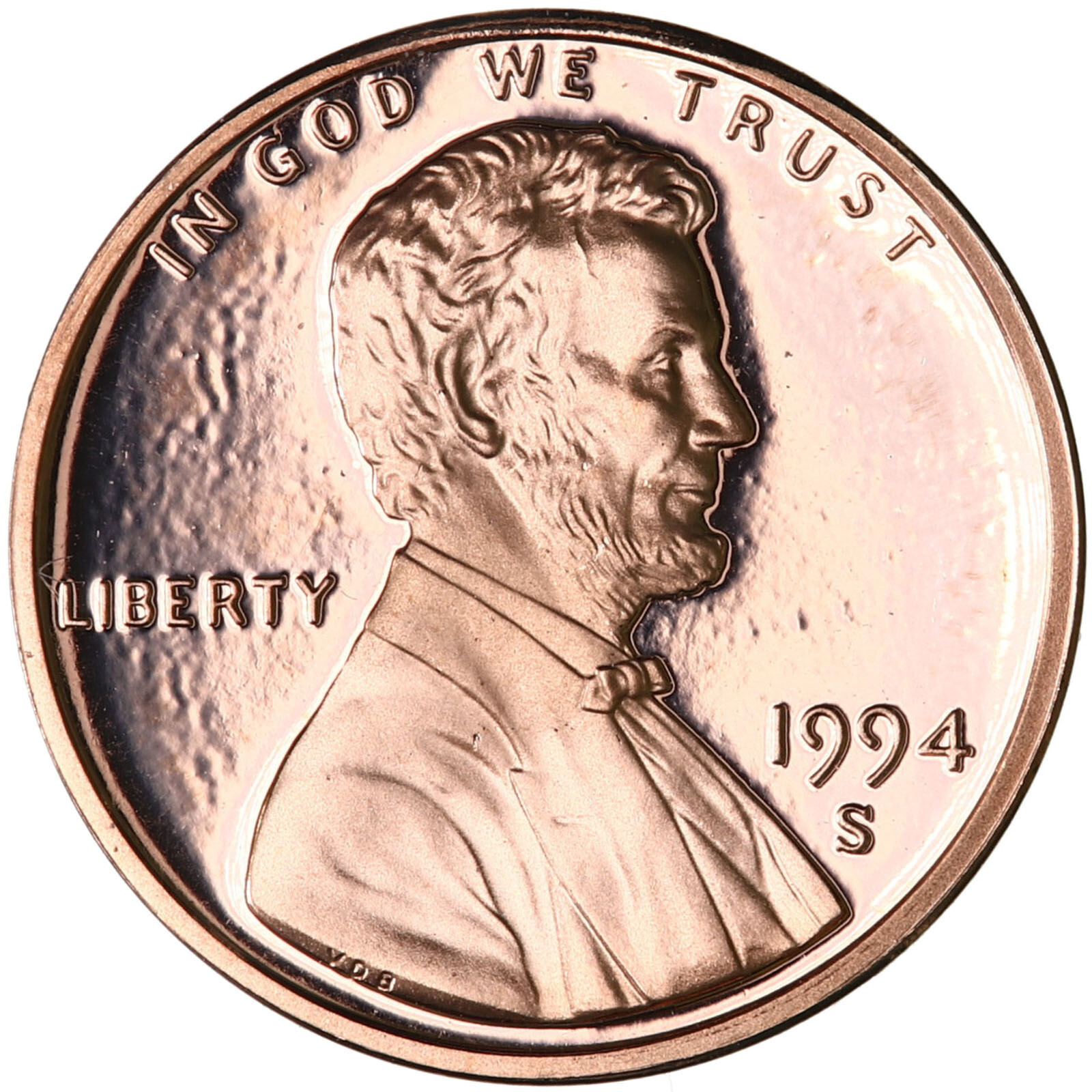 1994 S Lincoln Memorial Cent Gem Deep Cameo Proof Penny