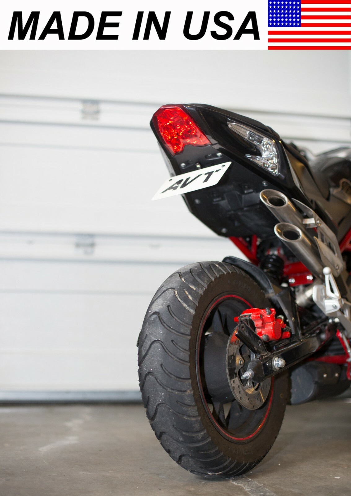 AVT TNT 125 / TNT 135 Fender Eliminator Kit - LED Light TNT125 / TNT135 v2