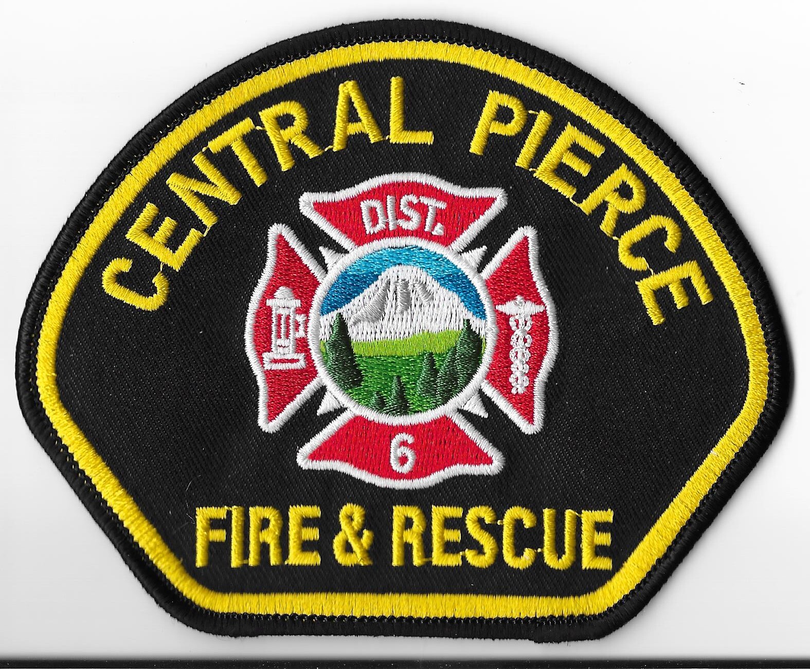 Central Pierce Fire & Rescue, Washington Shoulder Patch V1
