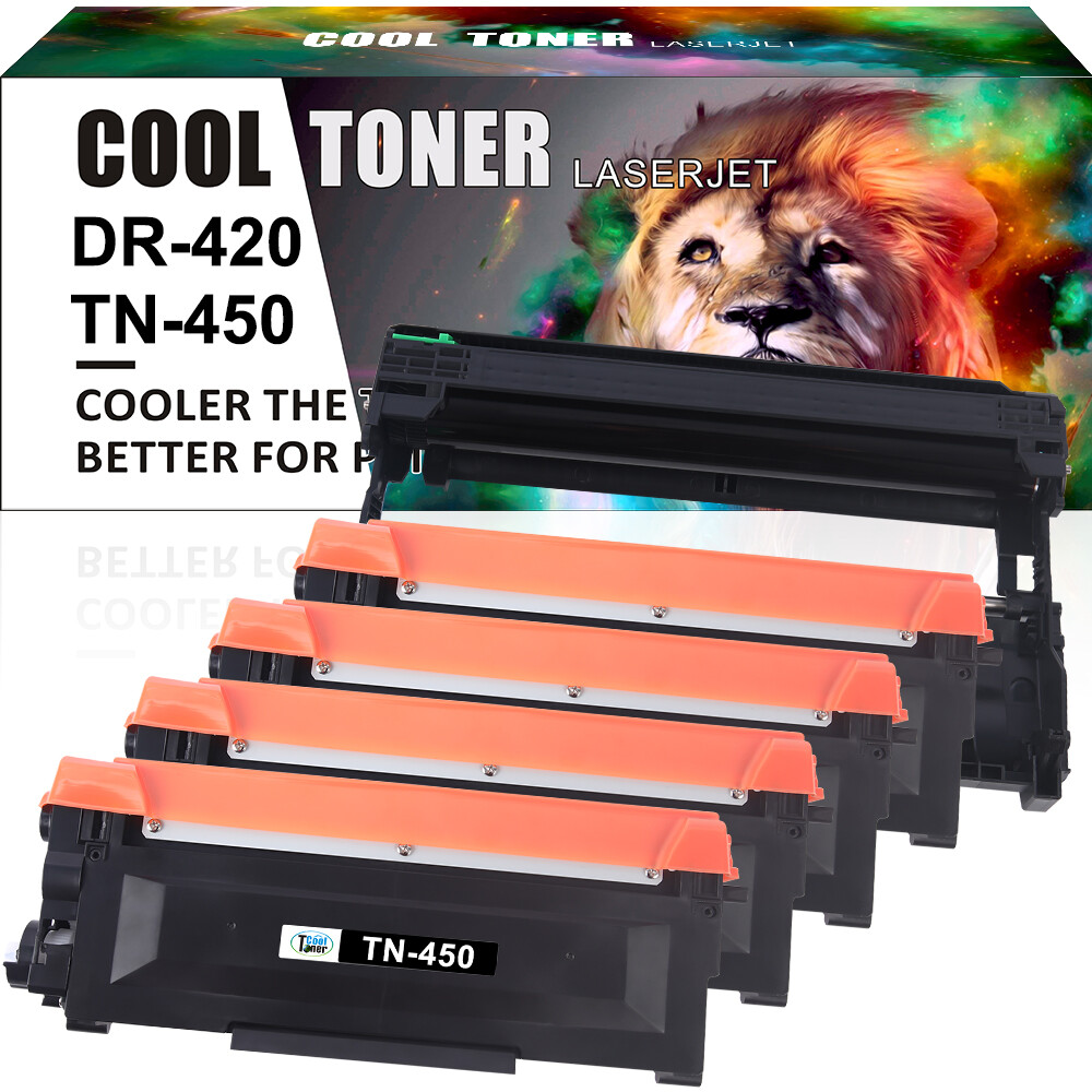 TN450 Toner Cartridge DR420 Drum for Brother HL-2270DW 2240 7860DW MFC-7240 Lot