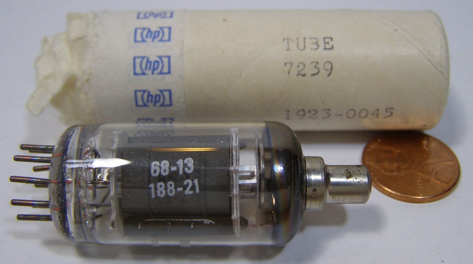 HP ELECTRON TUBE 1923-7239 1 COUNT