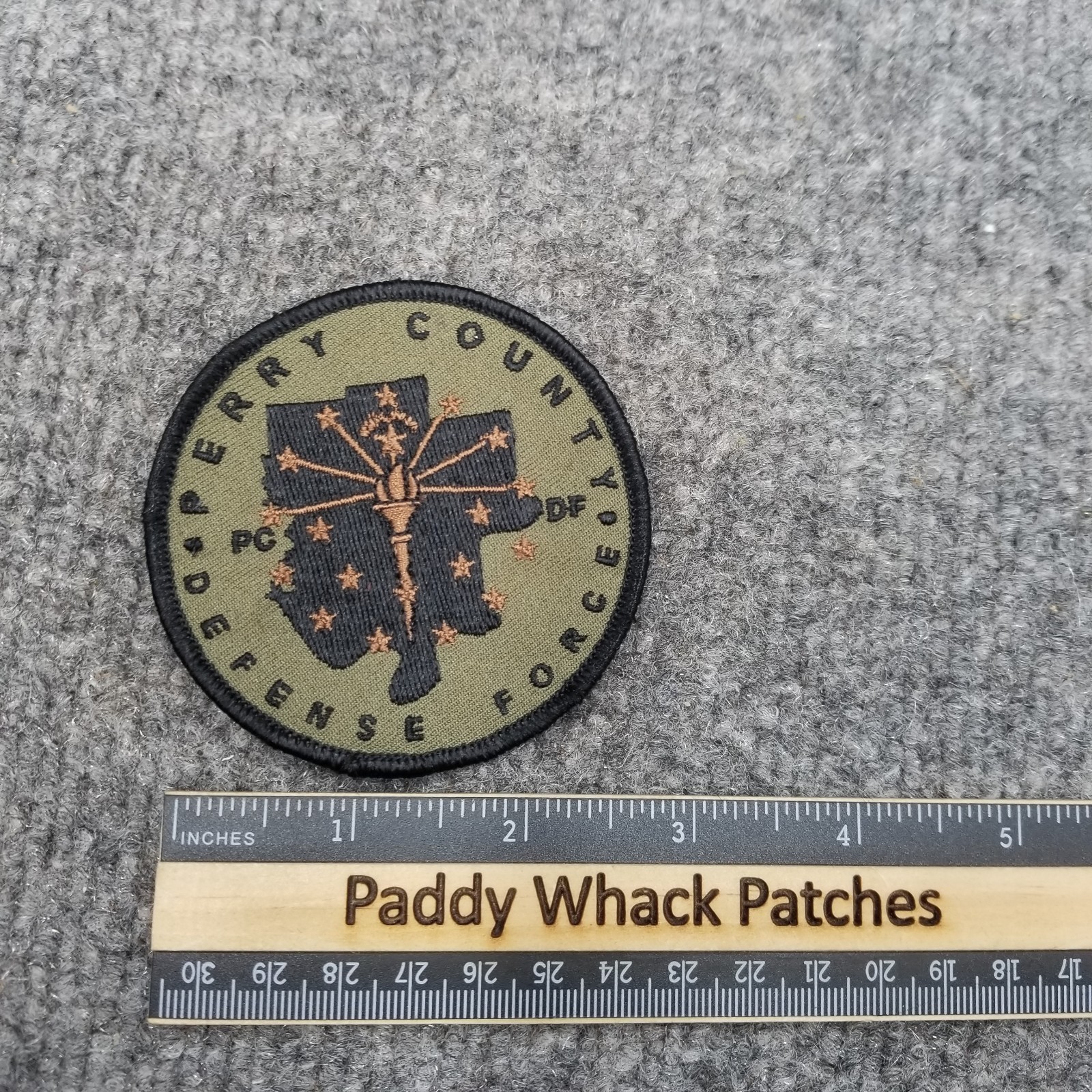 Perry County Defense Force Patch PCDF
