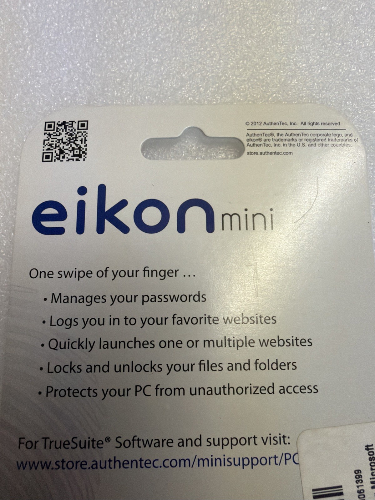 Eikon Mini USB Fingerprint Reader for Windows OS - New & Sealed