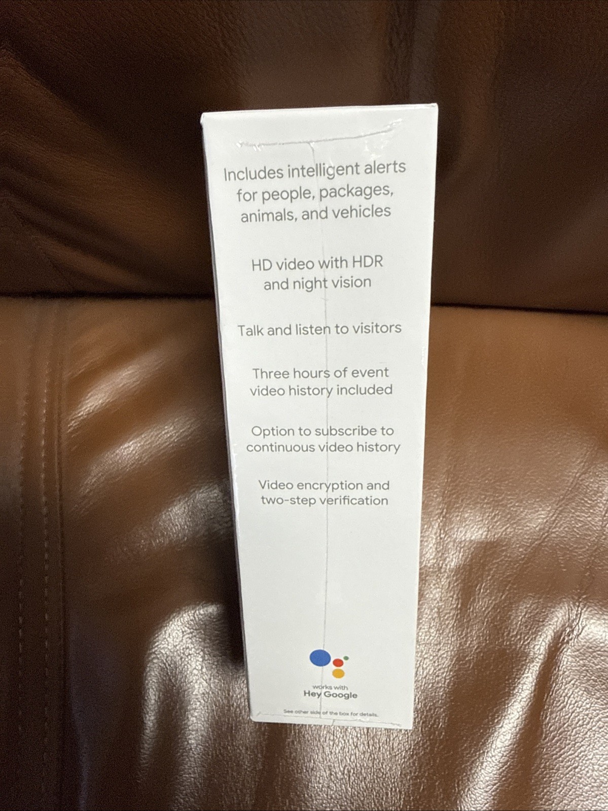 Google Nest Doorbell, Wired - Ash