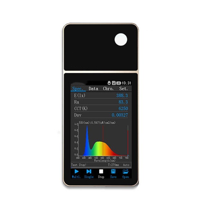 Spectrometer Optical Spectrum Analyzer with High-precision CCD Optical Sensor