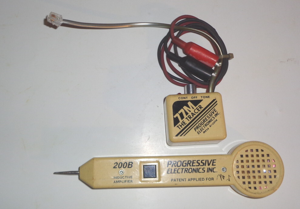 Nice Progressive Electronics 200B Inductive Amplifier w/77M Cable Power Tracer