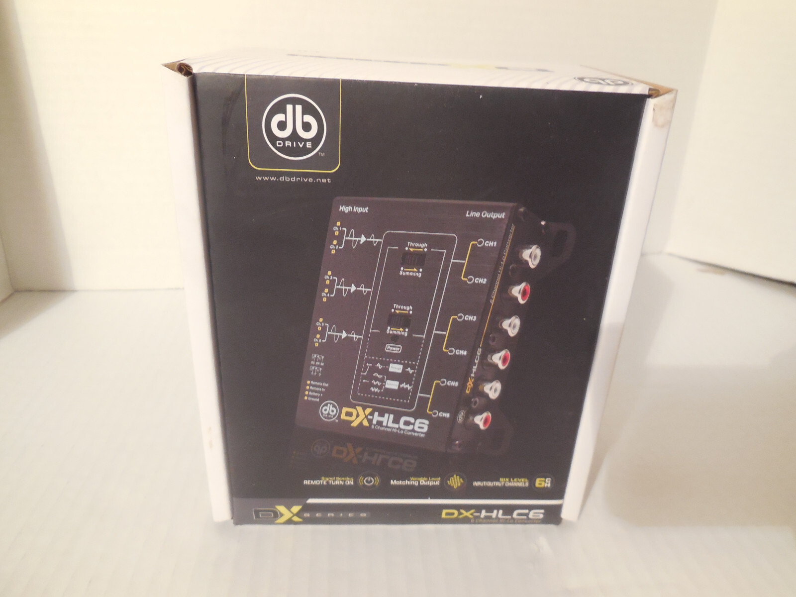 New DX-HLC6 : 6 Ch High Low-Level Converter With Summing Capability High Quality