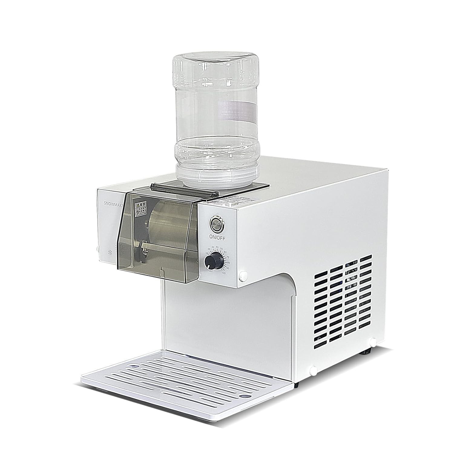 Kolice Shaved Ice Machine Snowflake Ice Machine for Homemade Dessert ,120lbs/day