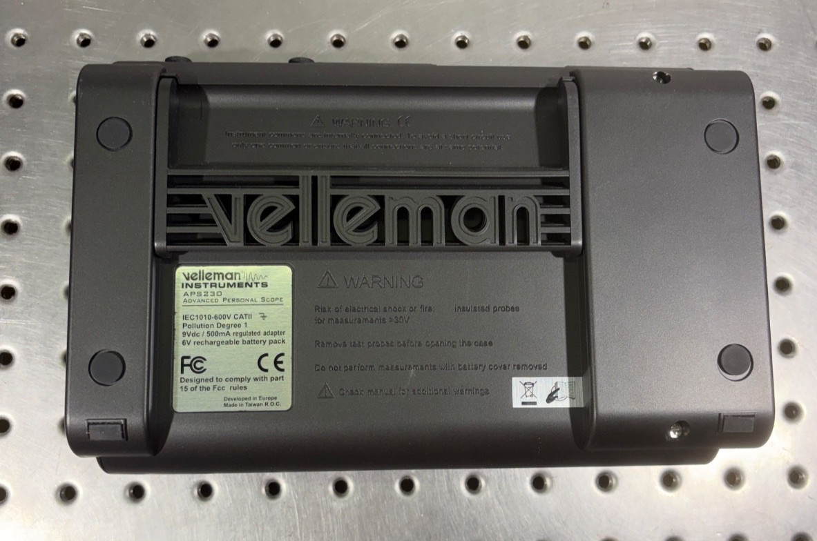 Velleman APS230 Advanced Personal Scope Oscilloscope 240MS/S Tested