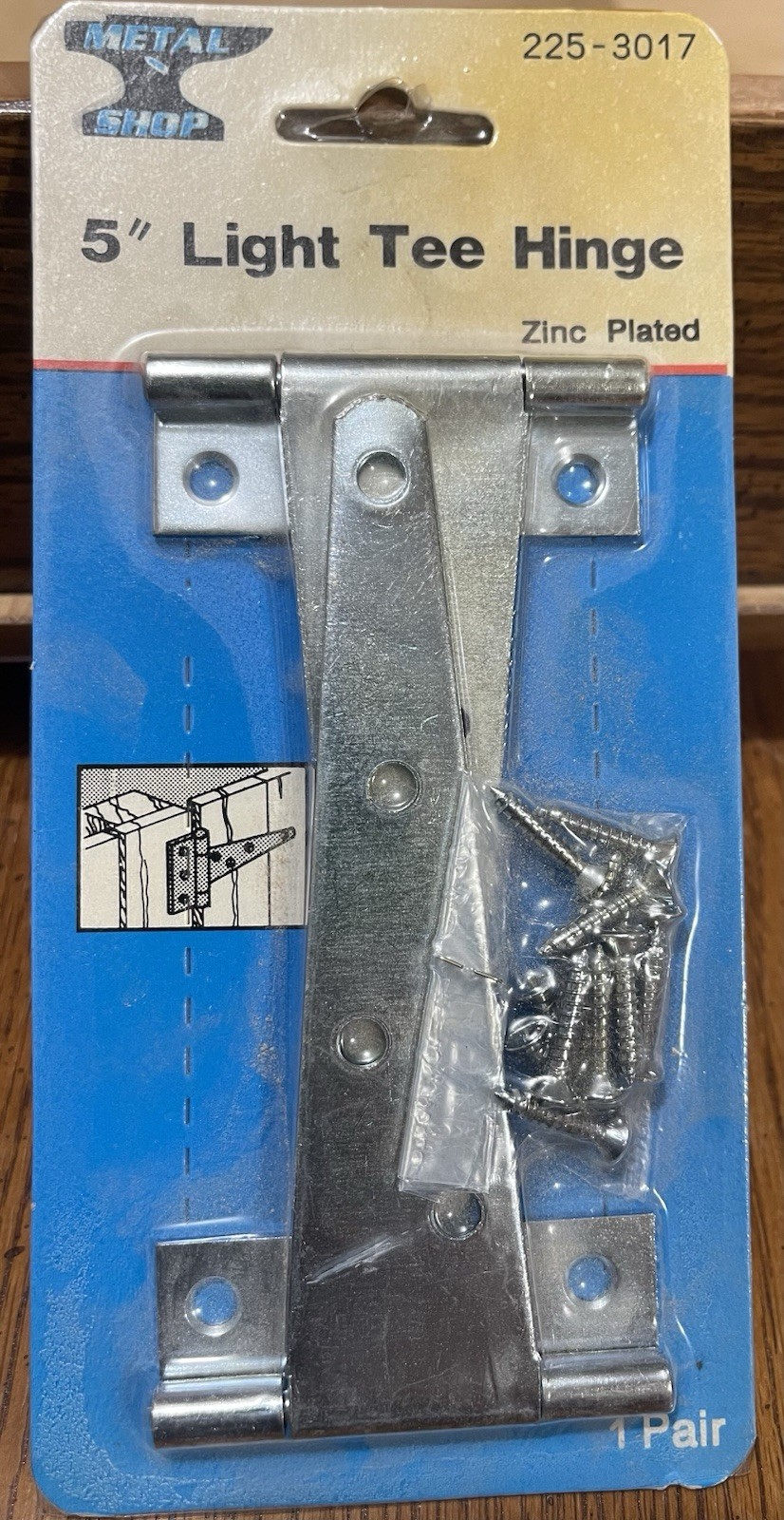 Metal Shop 5” Light Tee Hinge