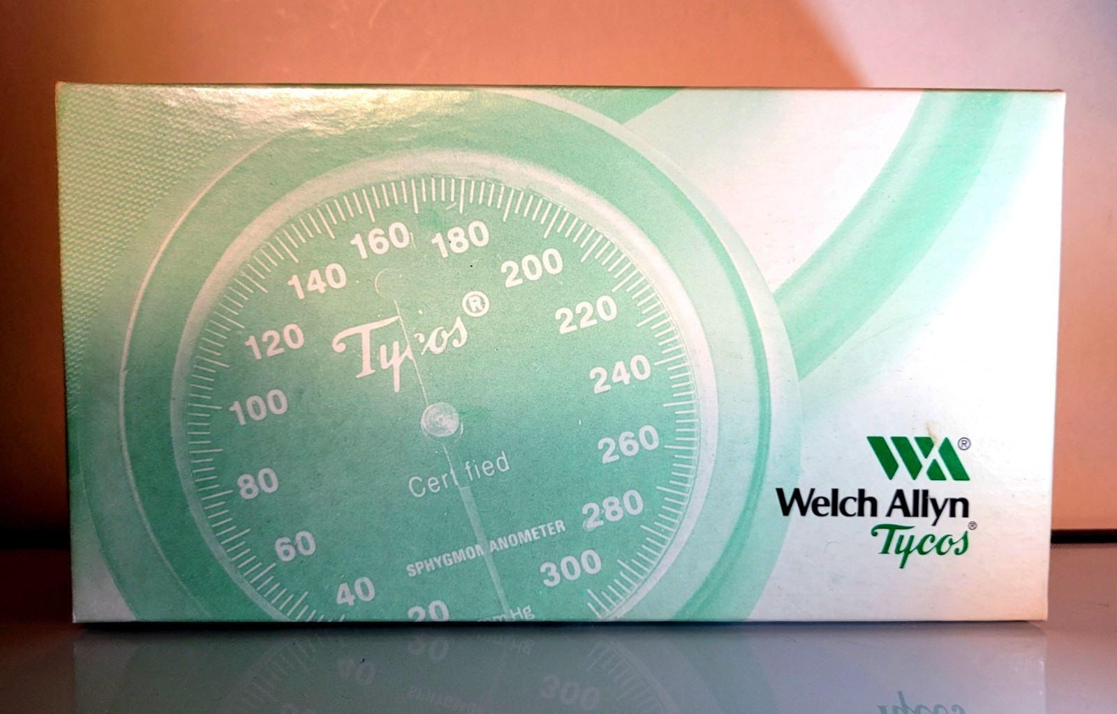 Welch Allyn Tycos Hand Aneroid Sphygmomanometer Box Case Instr.