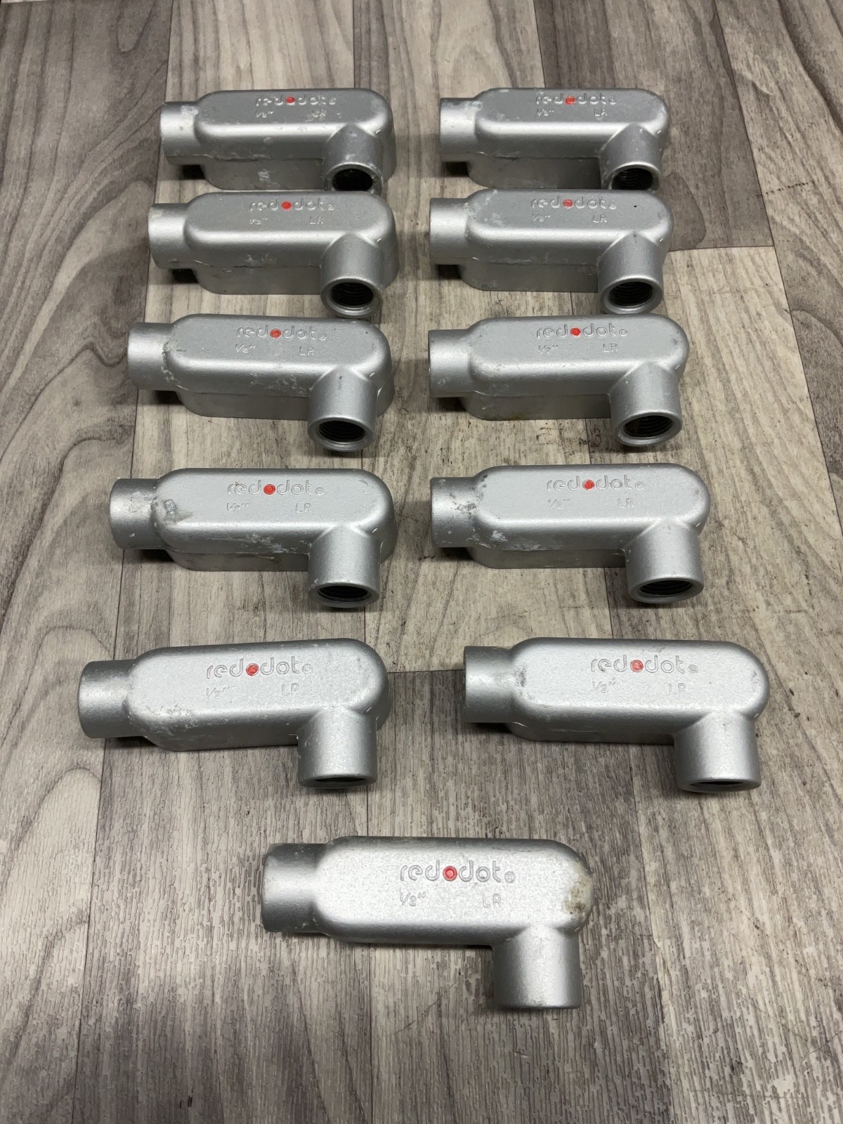 RED DOT 1/2” ALR-1 Cunduit Body (New Old Stock) *Lot of 11* #4012B123PR3