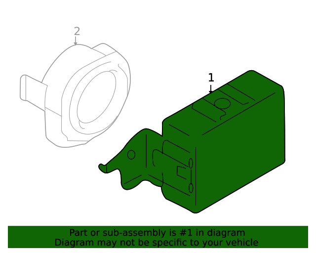 Genuine Subaru Immobilizer Unit 88035AJ01A