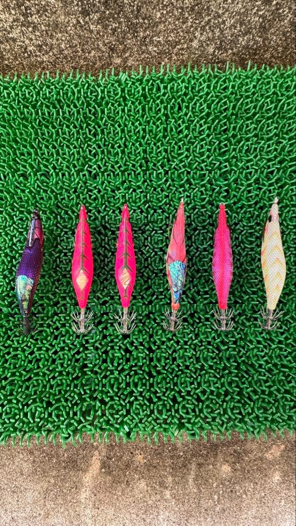 Daiwa Egi Squid Jig 2.5 Size Assorted Set of 6 japan