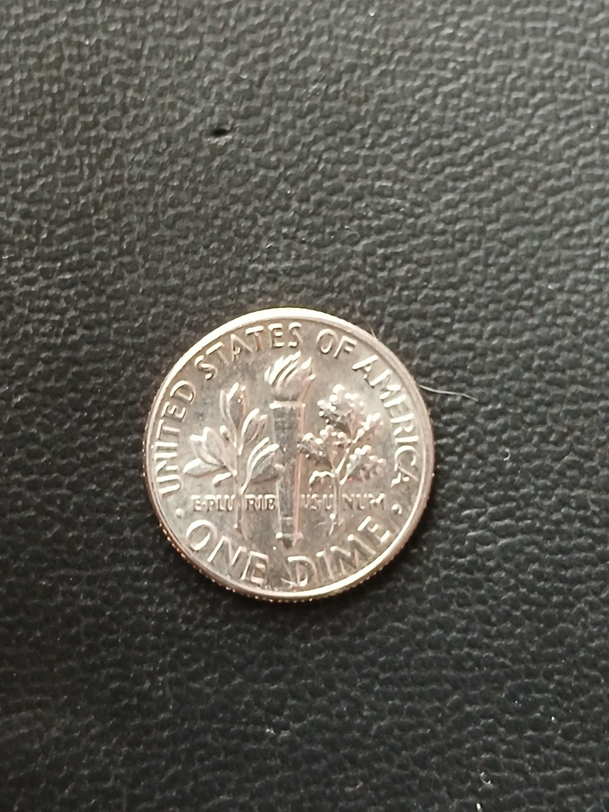 1979 D Dime Error Filled D mint Mark