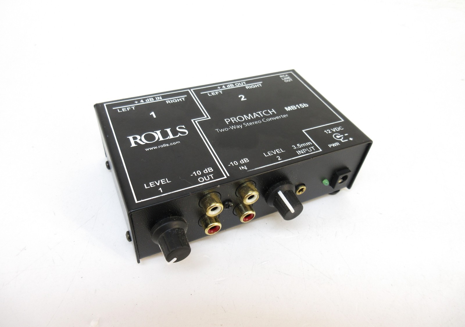 Rolls Promatch MB15b Two Way Stereo Converter - NO Power Supply