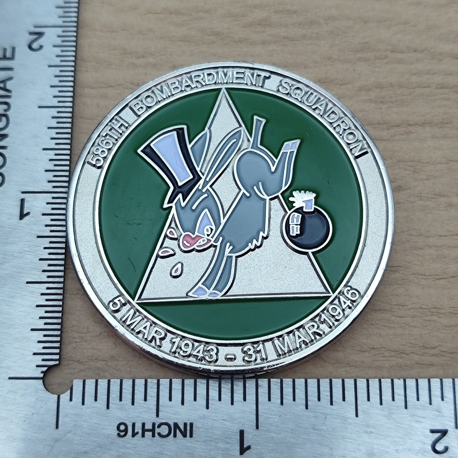 586th Flight Test Squadron Holloman Afb,Nm Challenge Coin