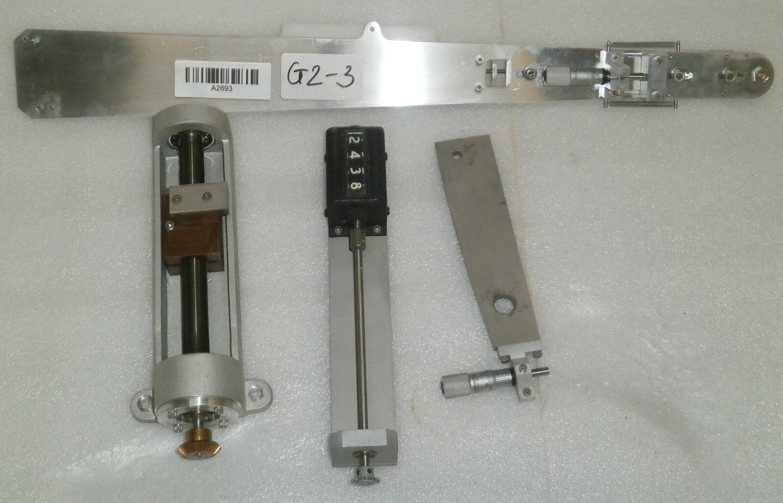 Starrett tools with parts as pictures