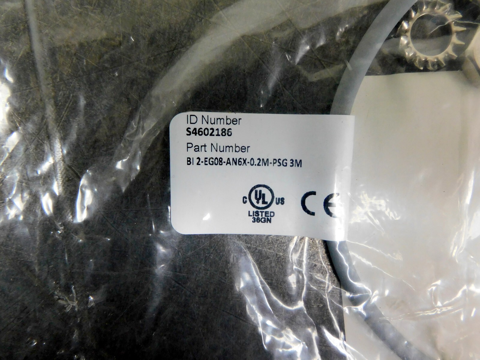 TURCK BI2-EG08-AN6X-0.2M-PSG3M Proximity Sensor, Embeddable, 3-wire