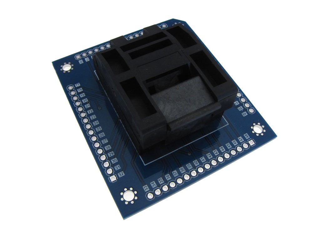 QFP64 TQFP64 LQFP64 to DIP64 Programming Adapter Socket 0.5MM Pitch