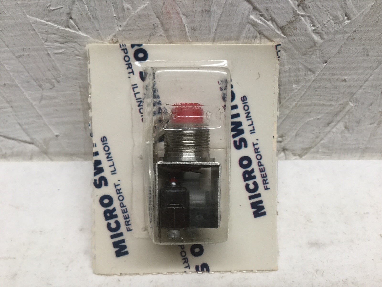 Honeywell Micro Switch 1PB11 Red Push Button Switch