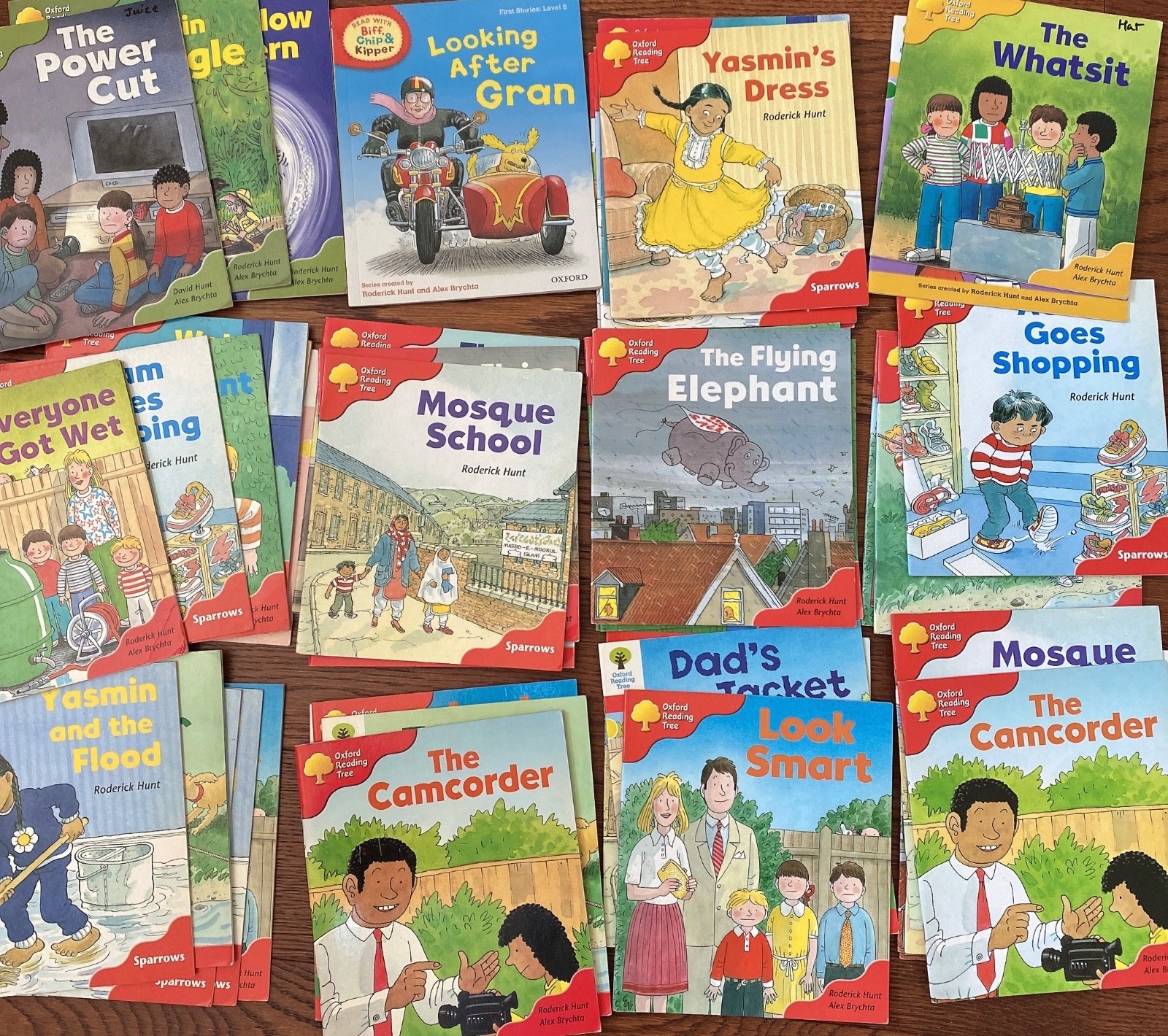 Lot of 20 Oxford Reading Tree Read With Biff, Chip & kipper books lv 4-6 RANDOM