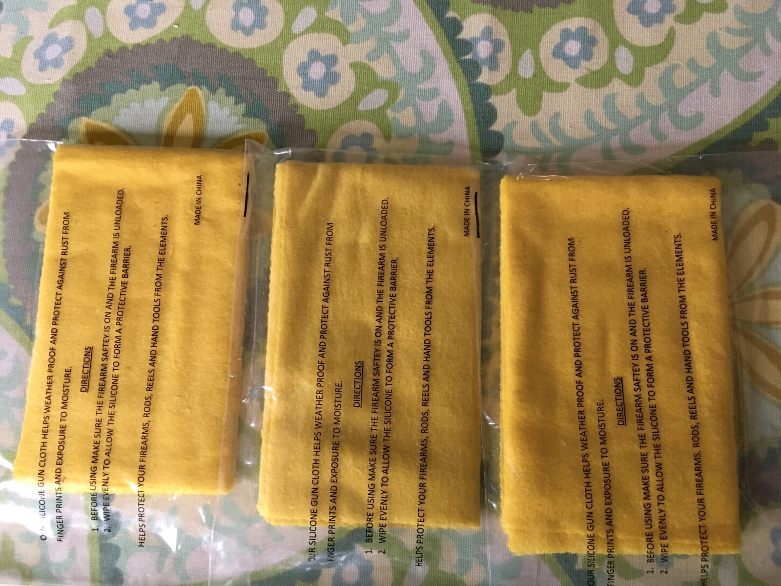 RUGER Silicone Gun Cloth 3 Pack