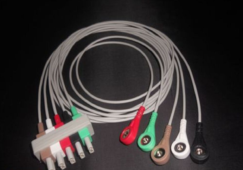 ALPTA Philips M1625A ECG leadwires AHA Compatible 5Leads