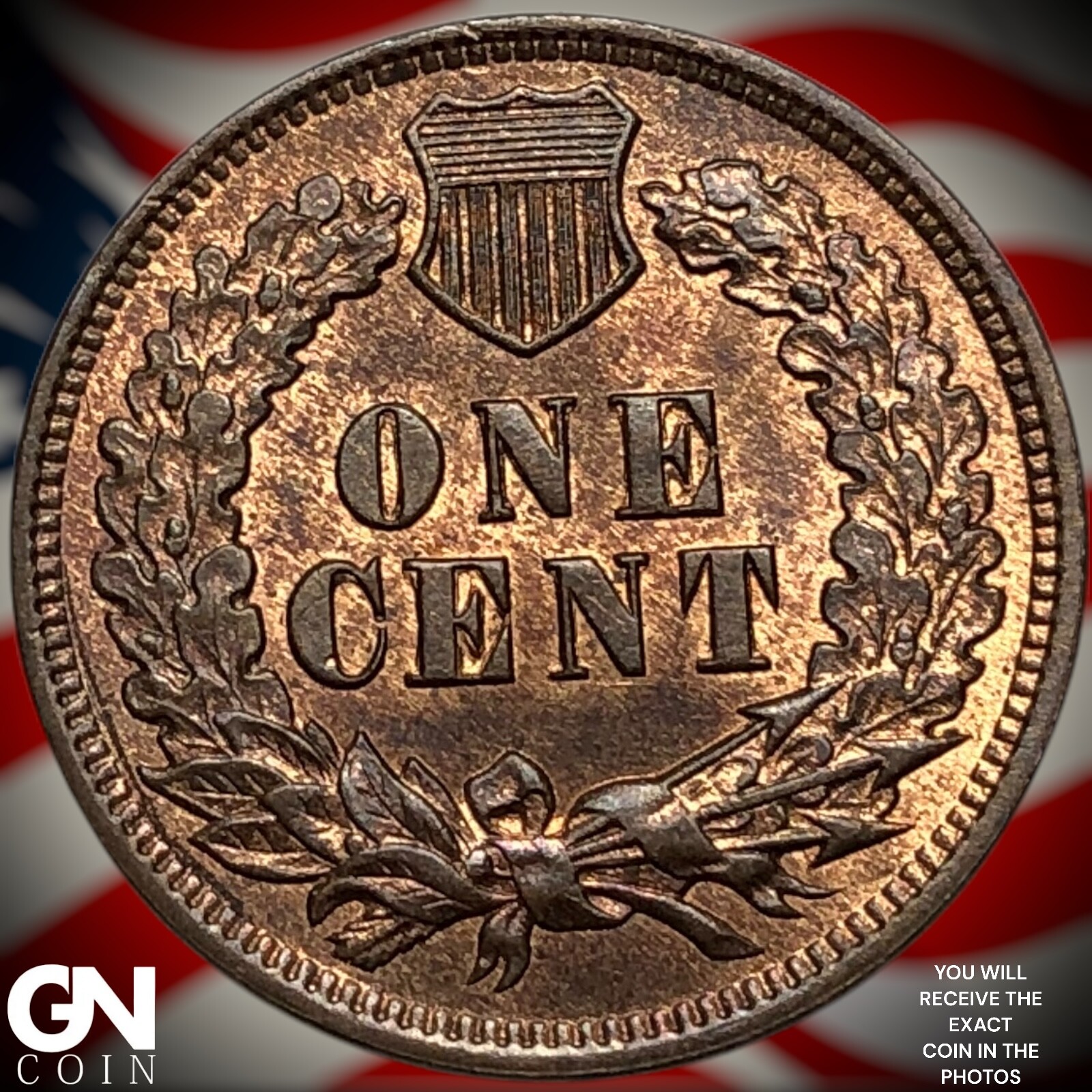 1905 Indian Head Cent Penny Y8571
