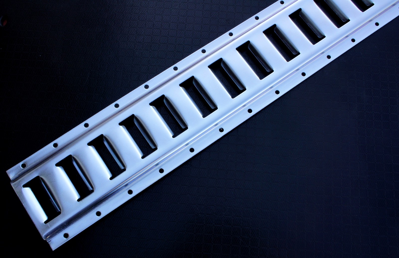 4 Pack 5' E Track Tie Down Enclosed Trailer Van E Track Rails Horizontal Plated