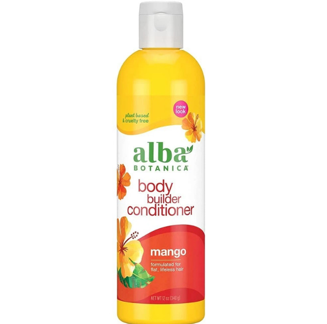 Alba Botanica Body Builder Conditioner Mango 12 Oz 6 pack