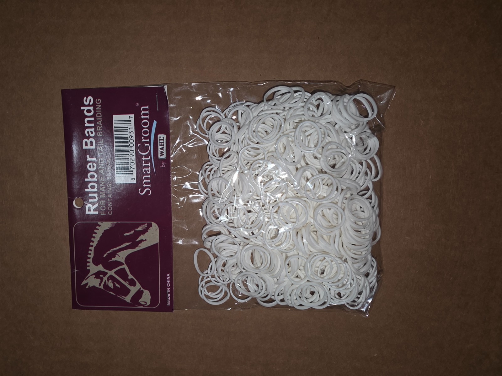 3 packages of English Mane/Tail Braiding Bands
