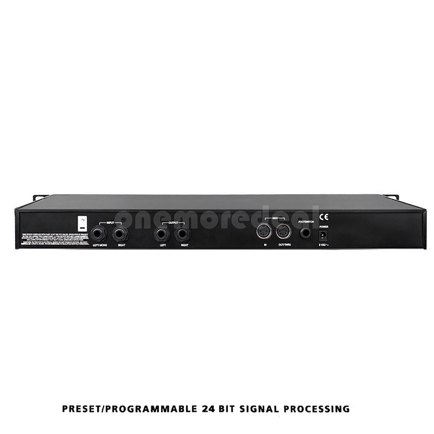GAX-4II 24Bit Professional Digital Reverb DSP Processor Equalizer+200 Programs