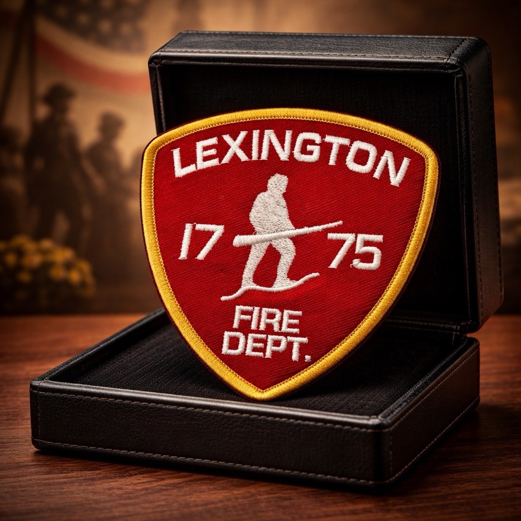 Lexington Fire Dept. Patch United States Firefighting & Rescue 1775 Collectible