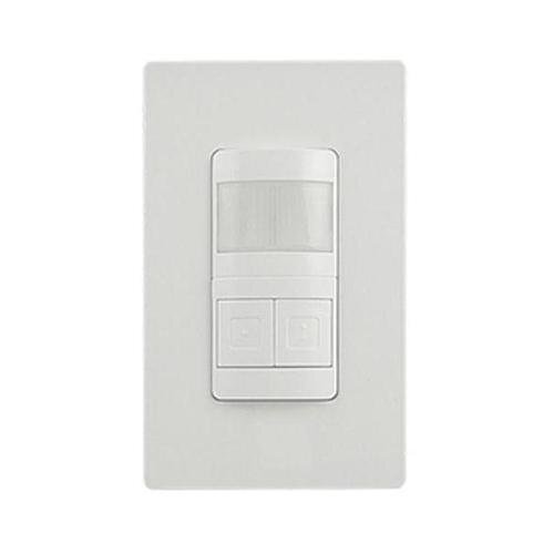 BBT-702SW | White Low Voltage Motion Light Switch with Screwless Wall Plate -...