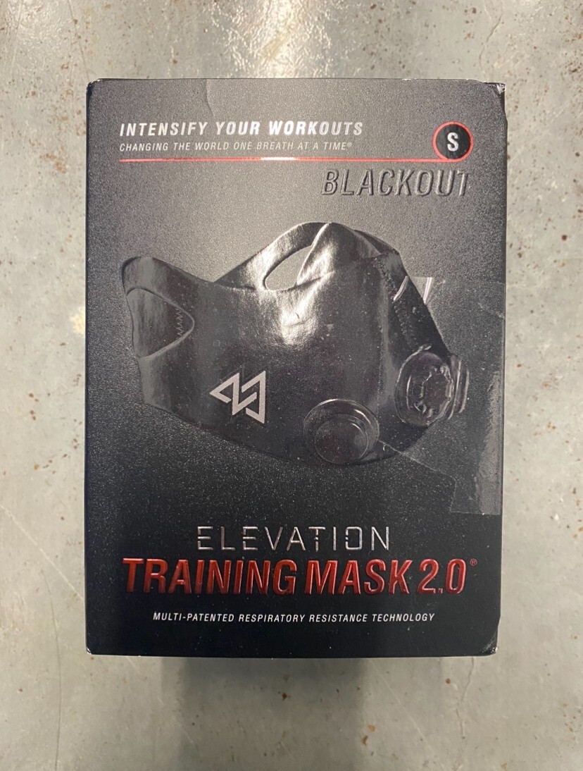 Training Mask 2.0 Elevation Training Mask, Endurance Running (Small Black\White)